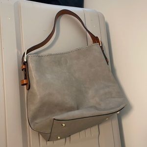 Grey boutique shoulder bag/purse